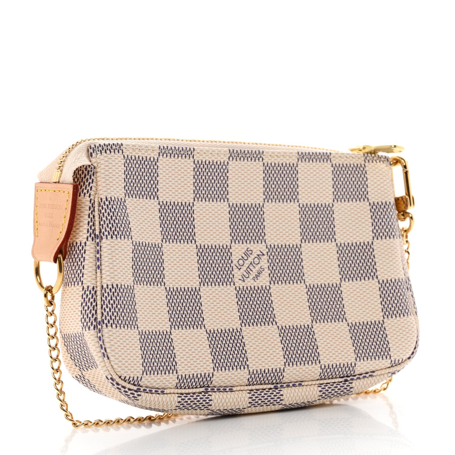 Louis Vuitton Damier Azur Mini Pochette Accessories 3 of 8