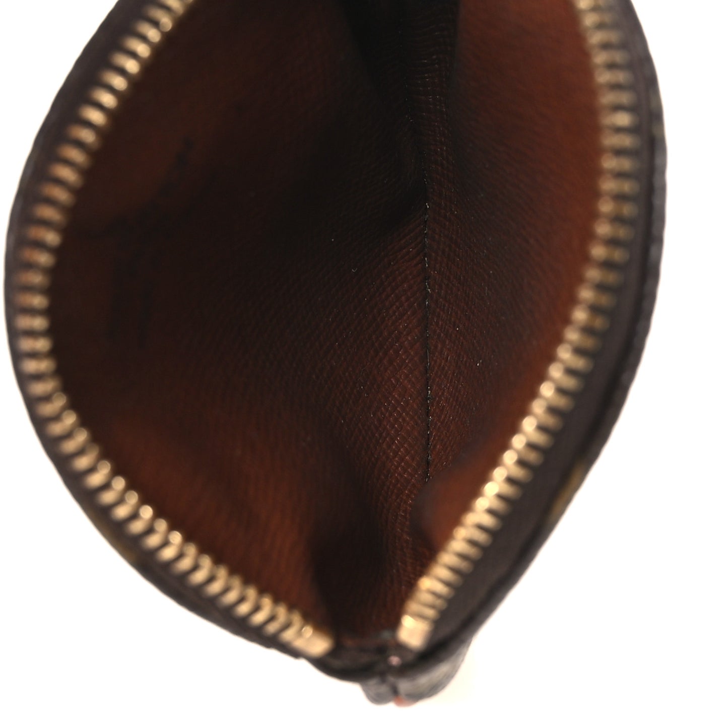 Monogram Round Coin Purse