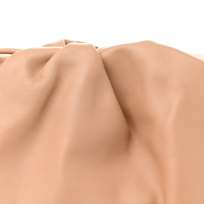 Bottega Veneta Smooth Butter Calf The Pouch Oversized Clutch Nude 8 of 13