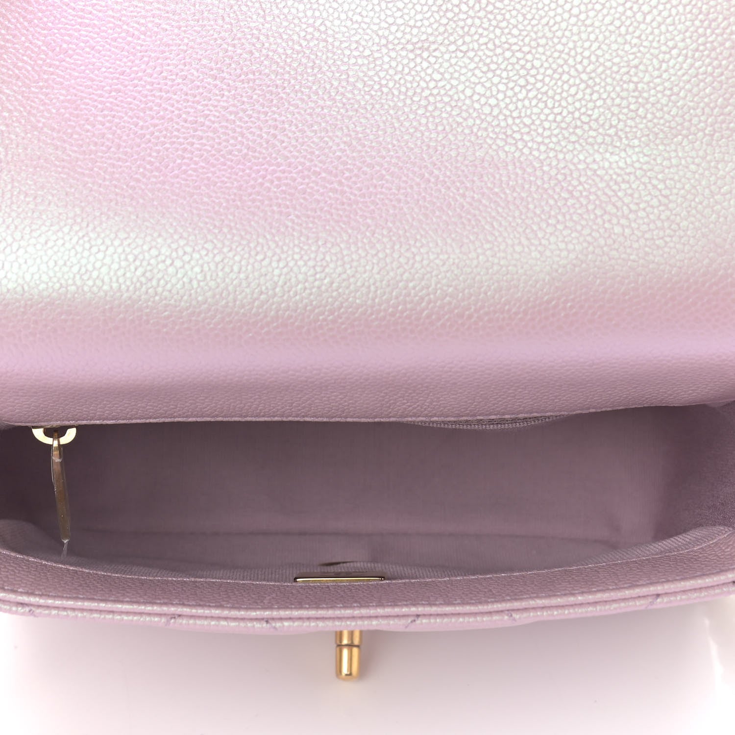 Chanel Iridescent Caviar Quilted Mini My Perfect Flap Pink 5 of 9