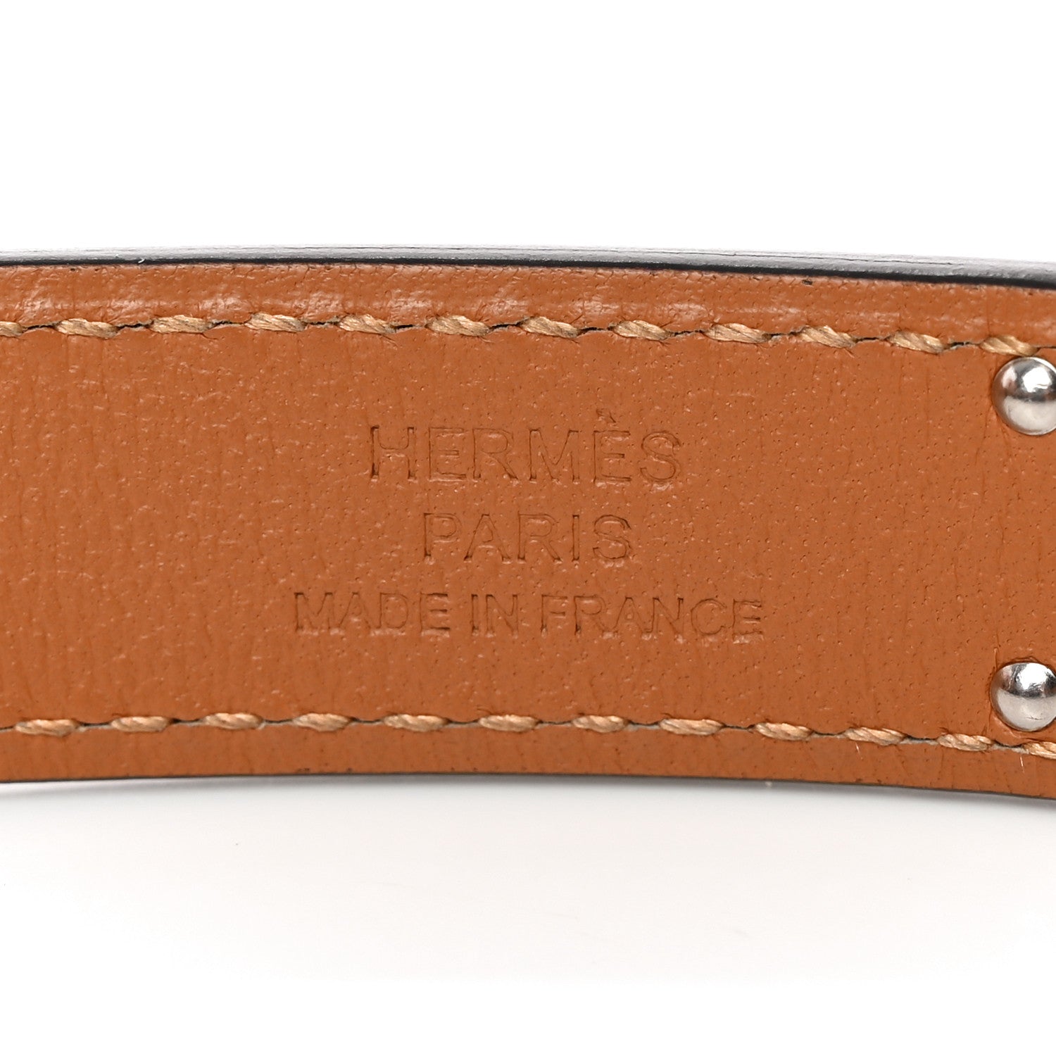 Hermes Epsom Kelly Belt Black 3 of 7