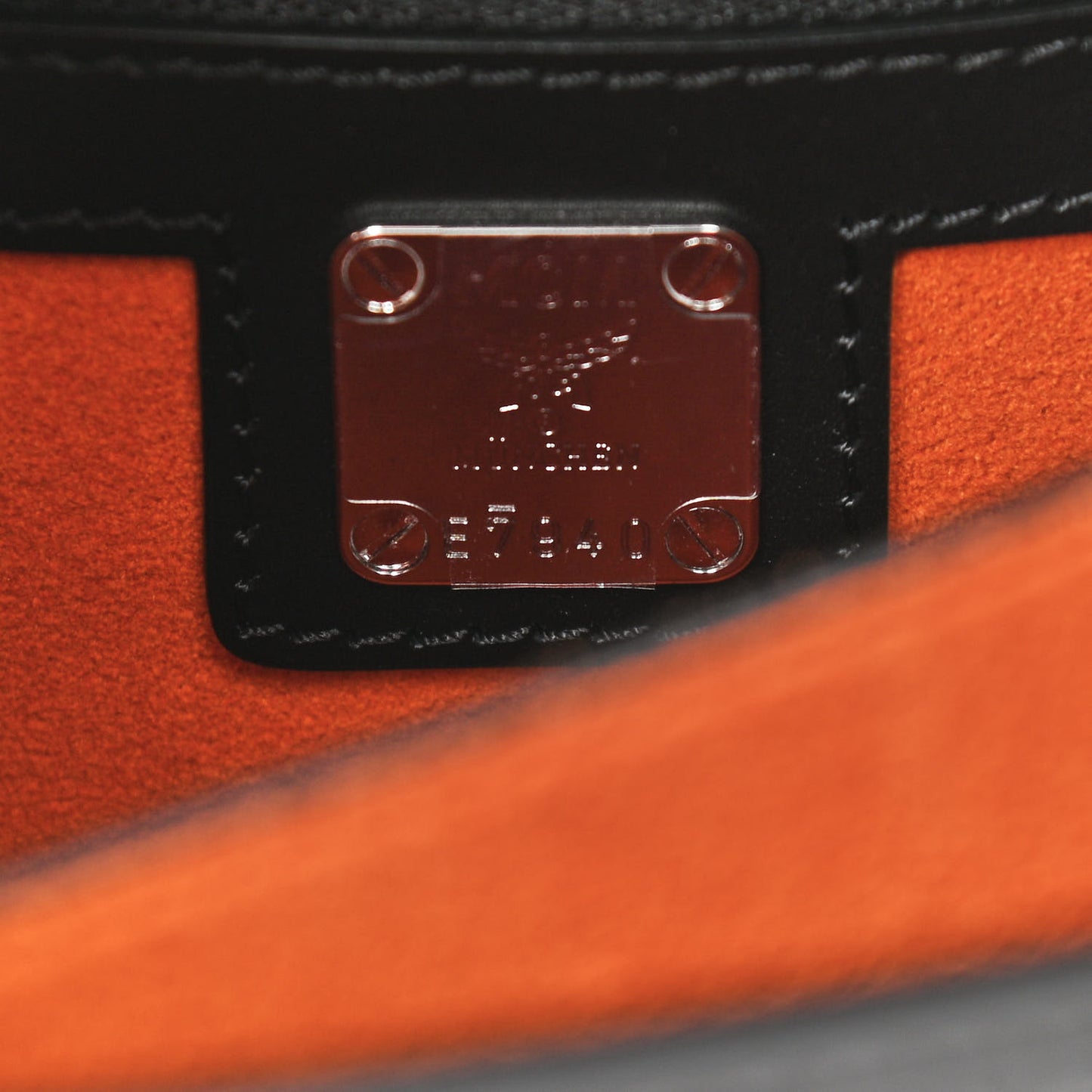 Calfskin Mini Patricia Crossbody Bag Black