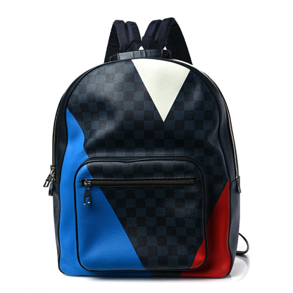 Louis Vuitton Damier Cobalt Latitude America's Cup Regatta Josh Backpack 1 of 11