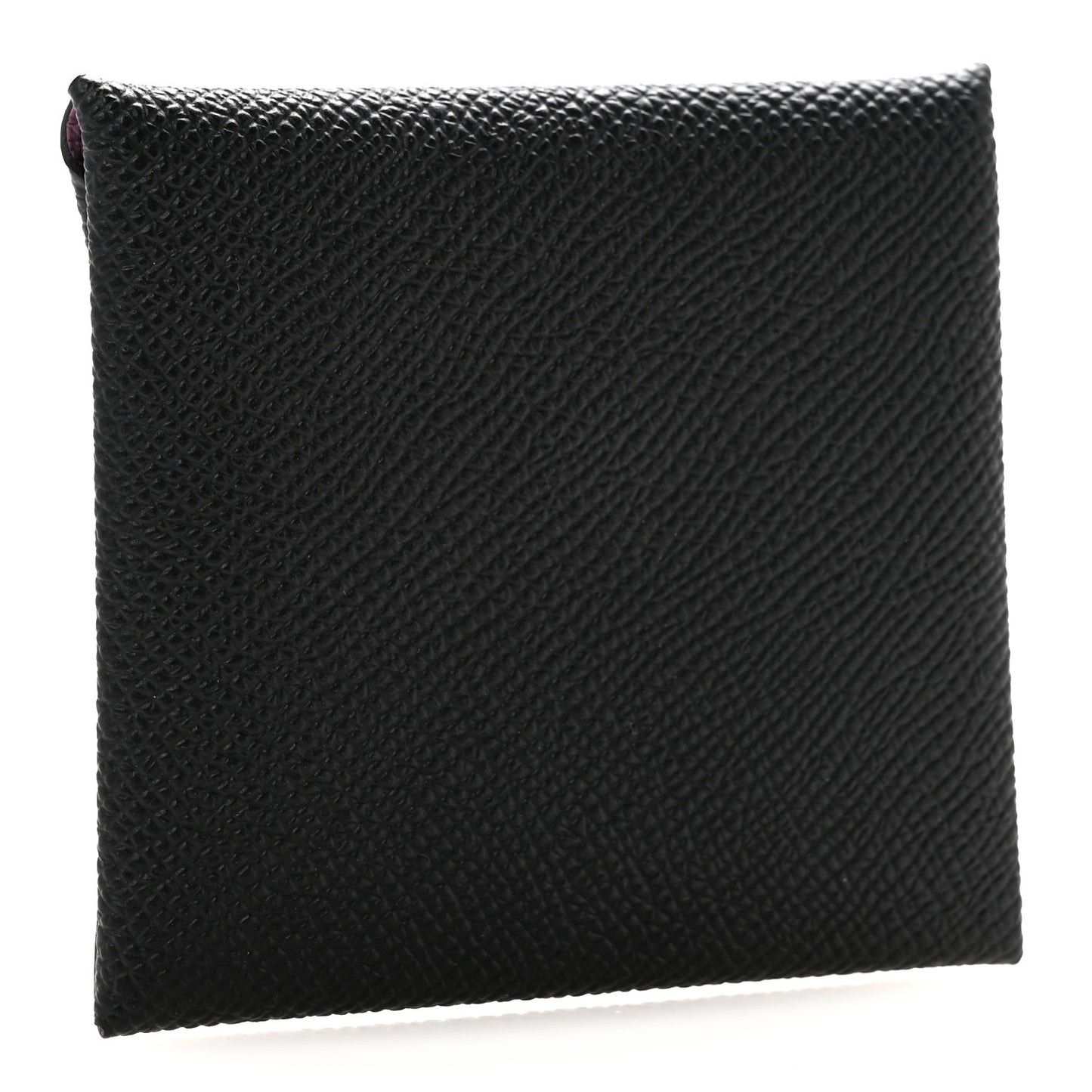 Epsom Horseshoe Bastia Coin Purse Black Mauve Sylvestre