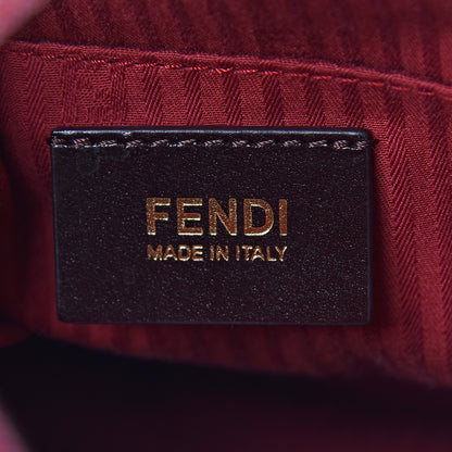 Fendi Vitello Elite Regular 2Jours Tote Rosso Scuro Ciliegia 7 of 11