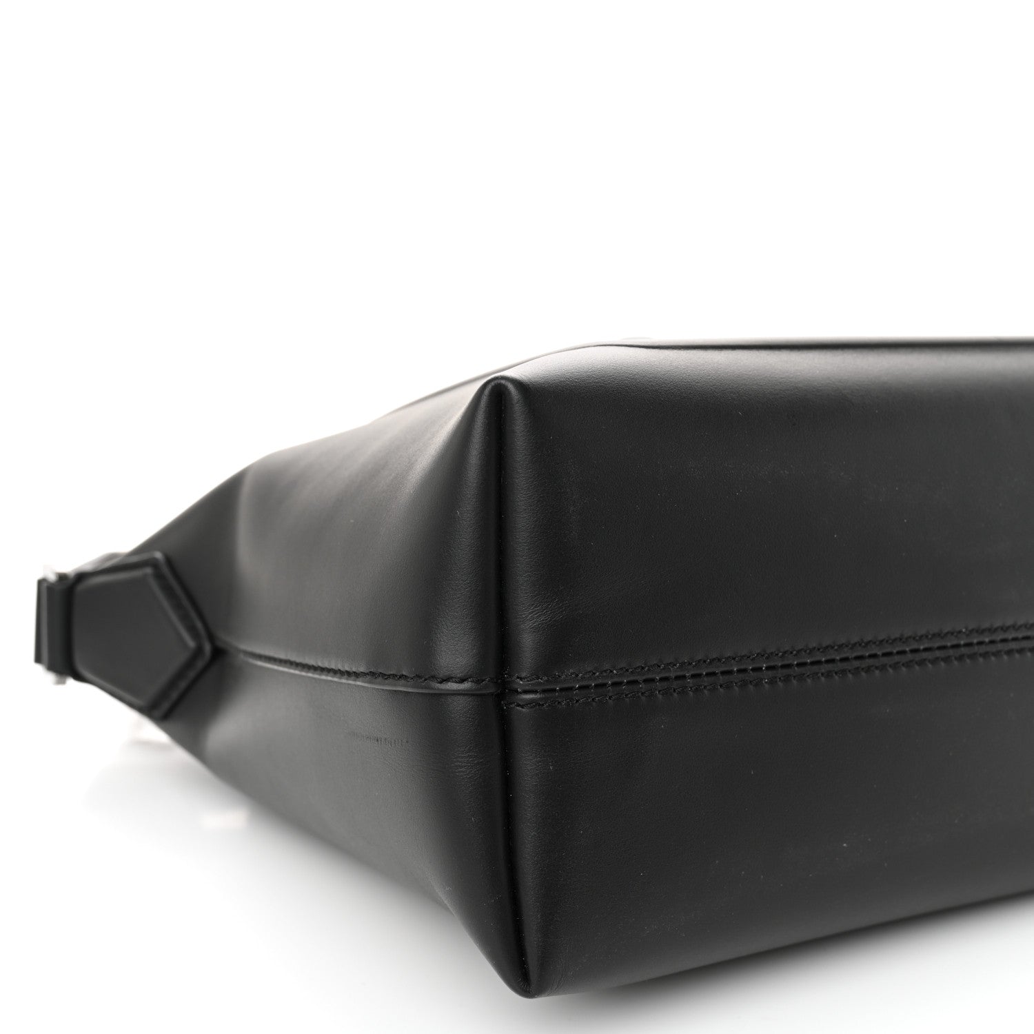 Dolce & Gabbana DOLCE GABBANA Calfskin Embossed DG Logo Shoulder Bag Black 8 of 9