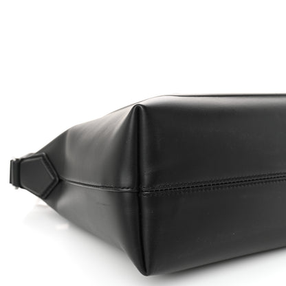 Dolce & Gabbana DOLCE GABBANA Calfskin Embossed DG Logo Shoulder Bag Black 8 of 9