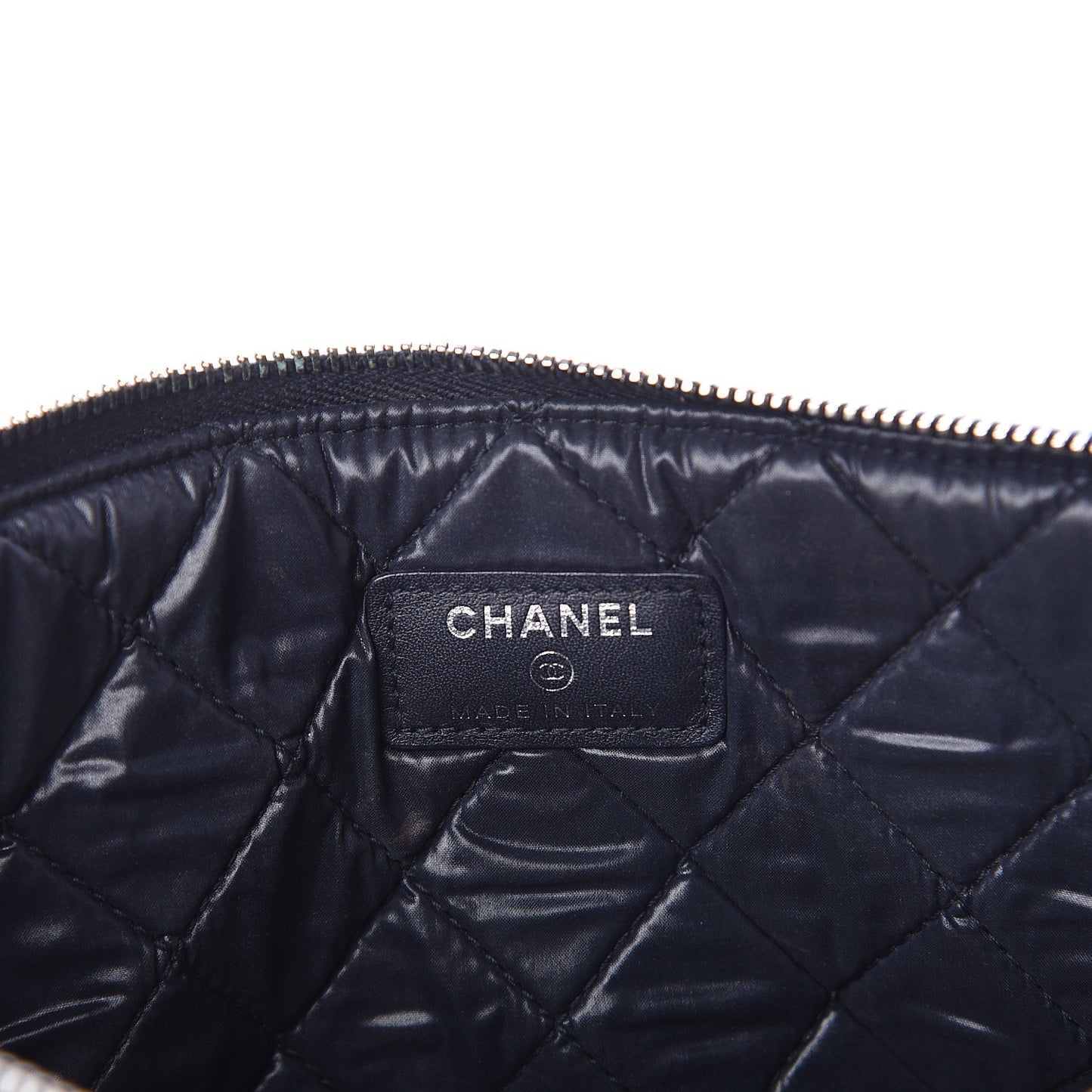 Denim Medium Deauville Pouch Dark Blue
