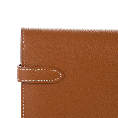 Hermes Epsom Kelly Longue Wallet Gold 13 of 15