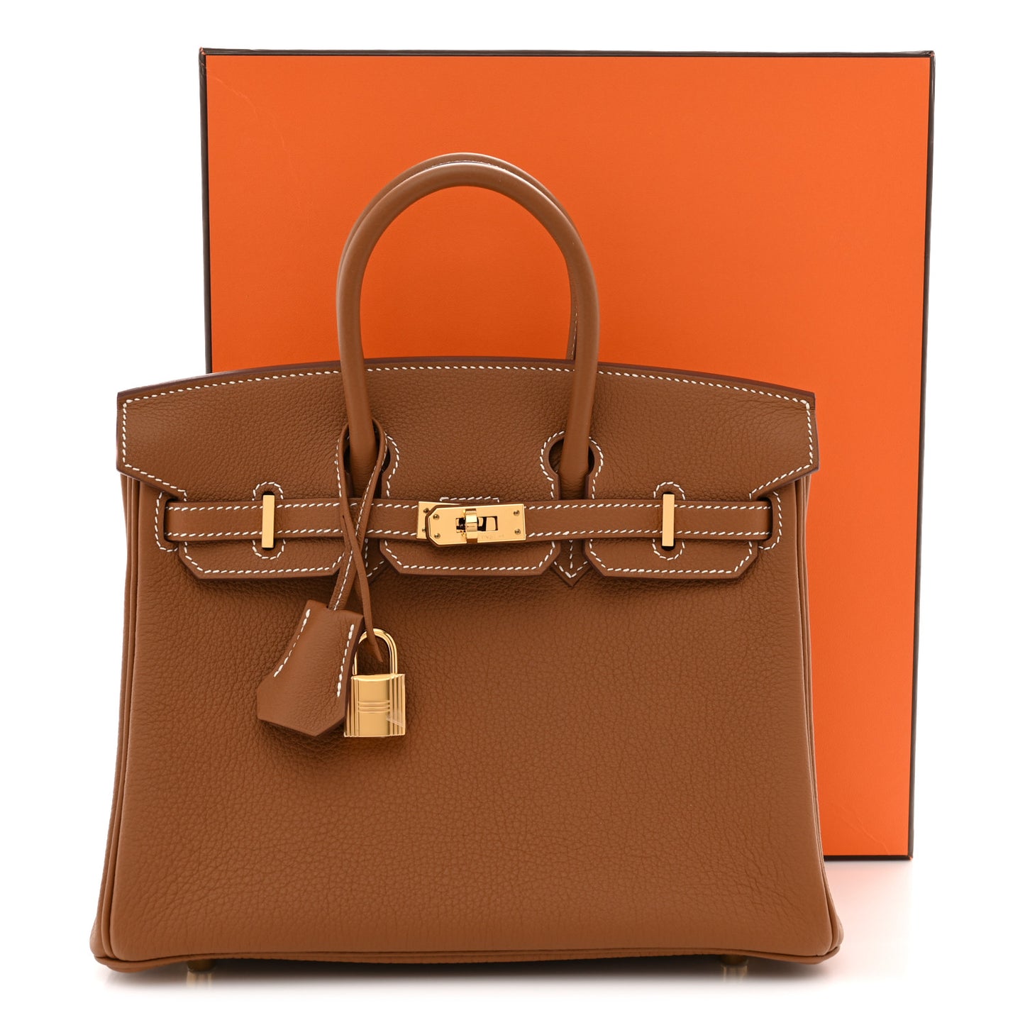 Togo Birkin 25 Gold