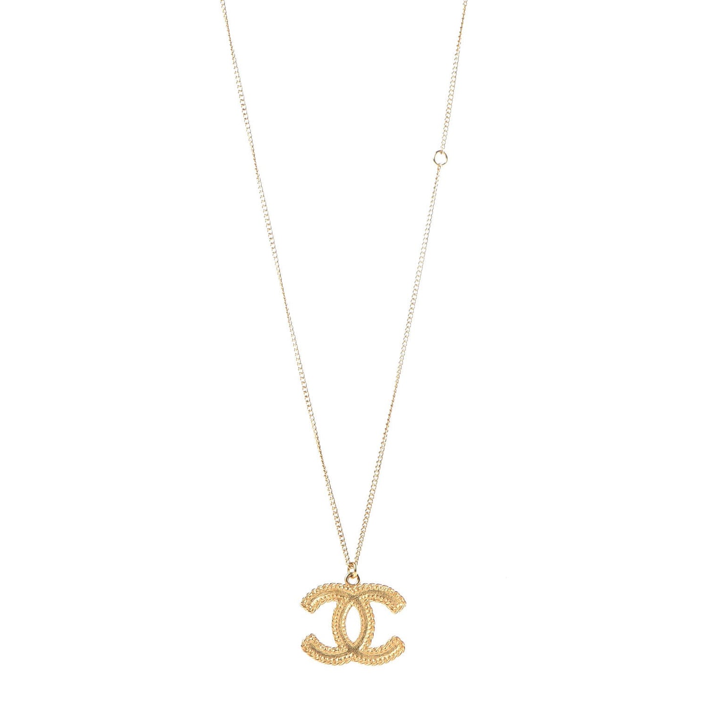 CC Necklace Matte Gold
