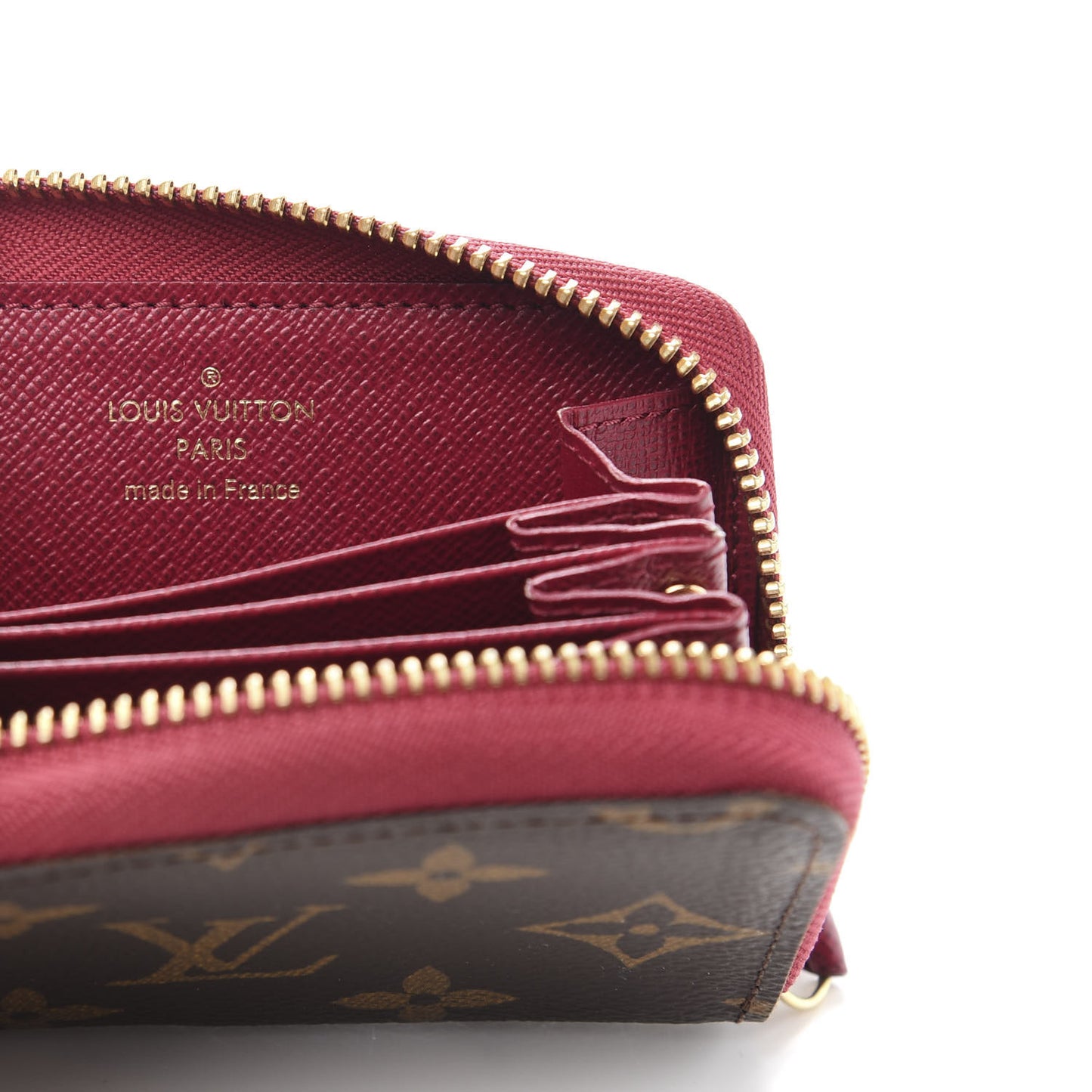 Monogram Zippy Multicartes Fuchsia
