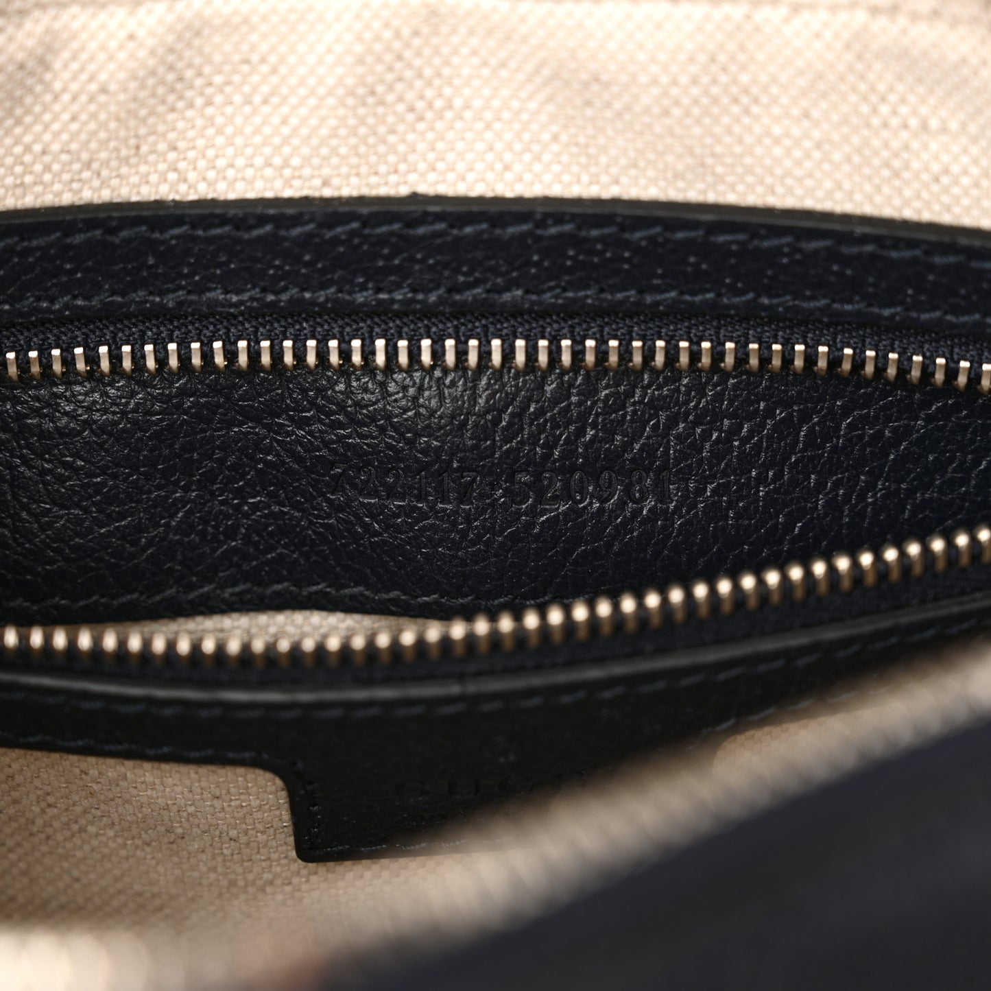 GG Supreme Monogram Textured Dollar Calfskin Web Studded Mini Ophidia Flap Shoulder Bag Beige Blue