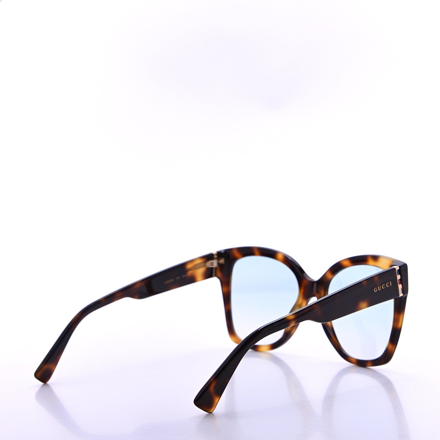 Gucci Acetate Square Frame Sunglasses GG0459S Tortoise 4 of 7