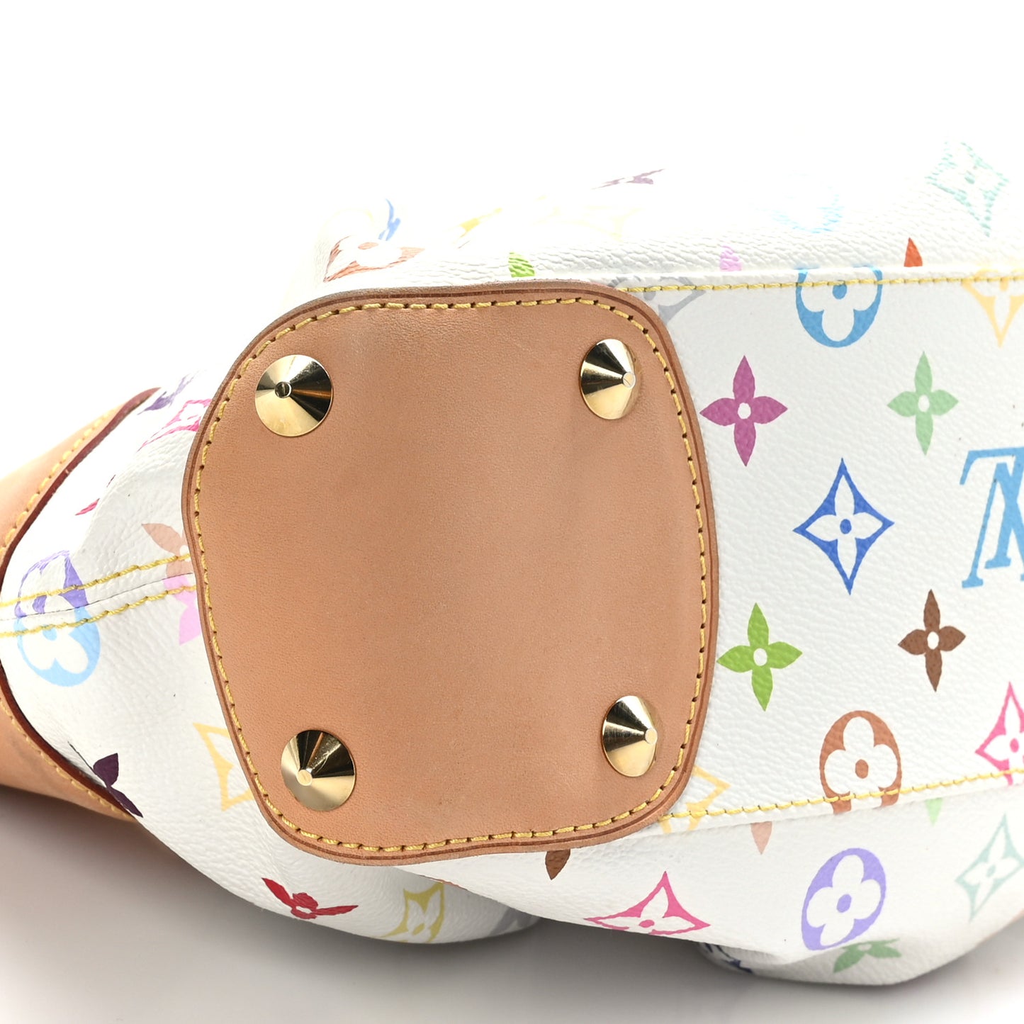 Monogram Multicolor Judy PM White