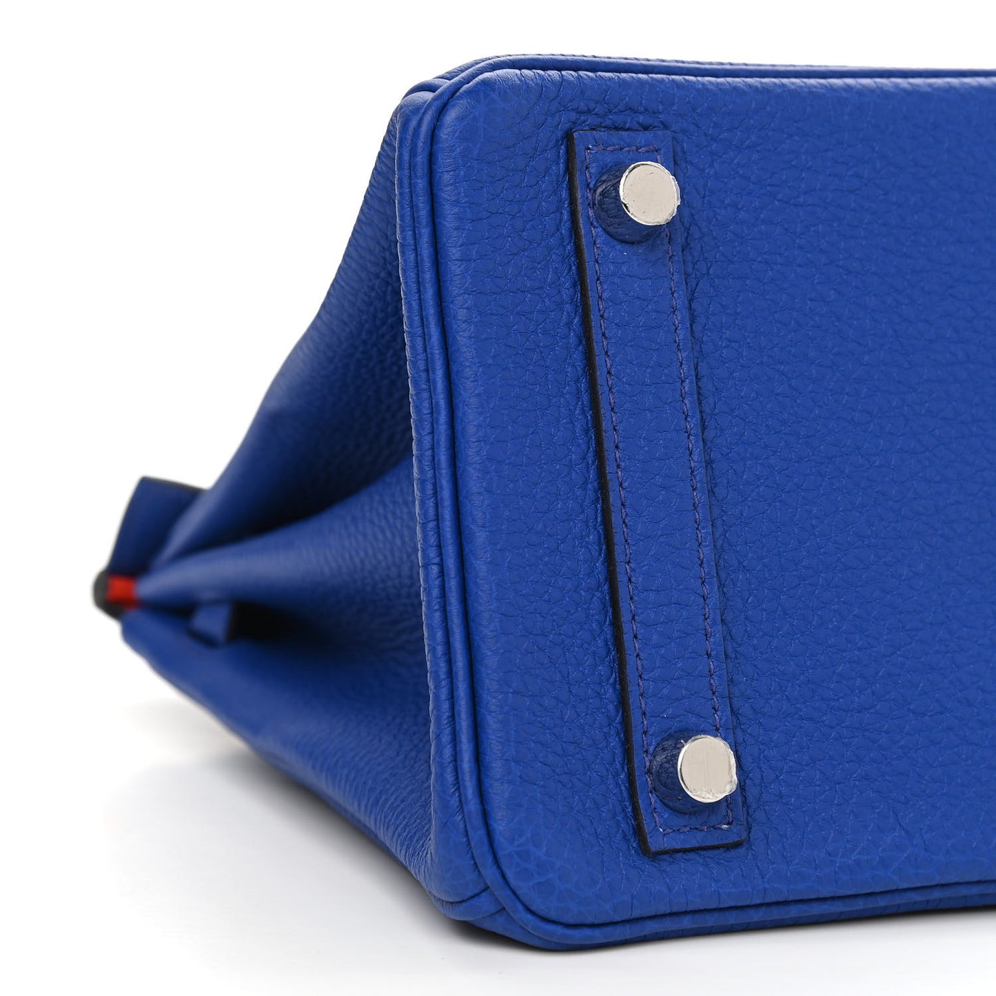 Togo Verso Birkin 25 Bleu Royal Capucine