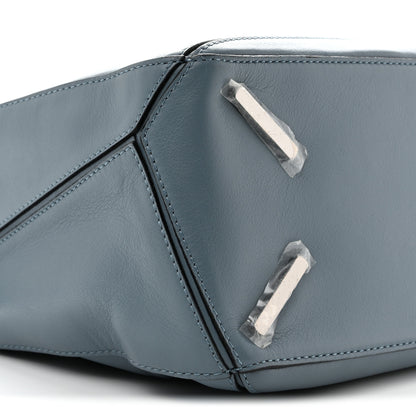 Loewe Calfskin Medium Puzzle Bag Stone Blue 17 of 23