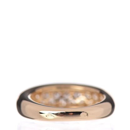 Cartier 18K Yellow Gold Diamond 6mm Etincelle de Band Ring 48 4.5 4 of 5