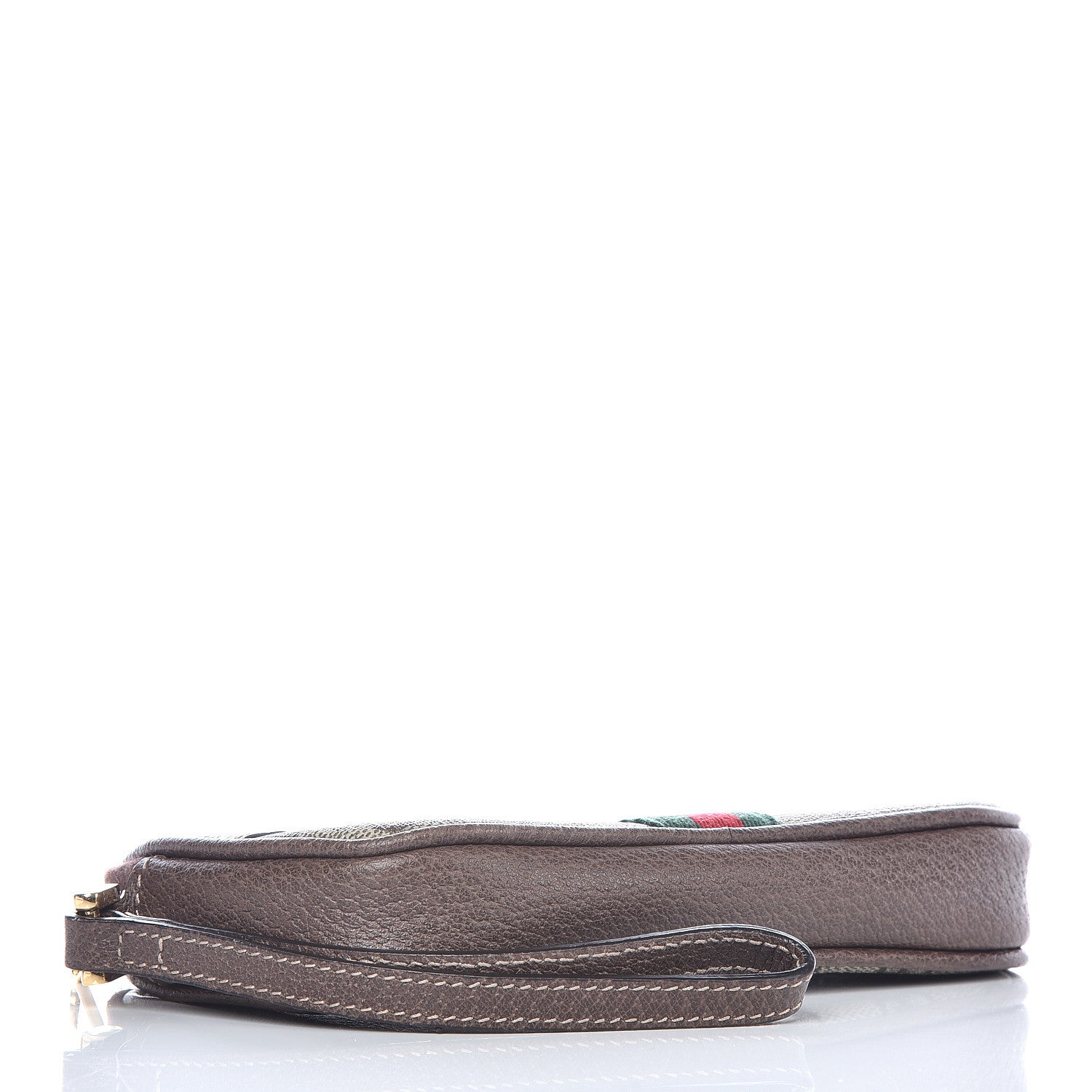 Gucci GG Supreme Monogram Ophidia Phone Case Wristlet Brown 4 of 9