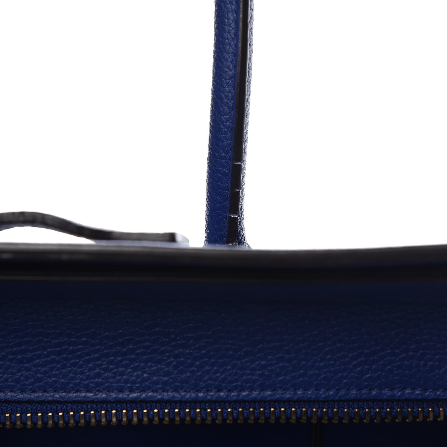 Celine Drummed Calfskin Micro Luggage Indigo 15 of 15