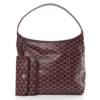 Goyard Goyardine Boheme Hobo Burgundy 3 of 11