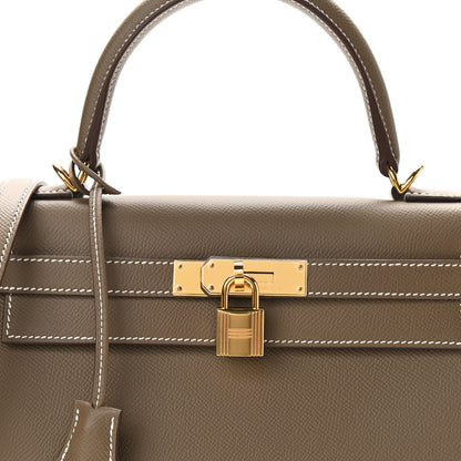 Hermes Epsom Kelly Sellier 28 Etoupe 8 of 11