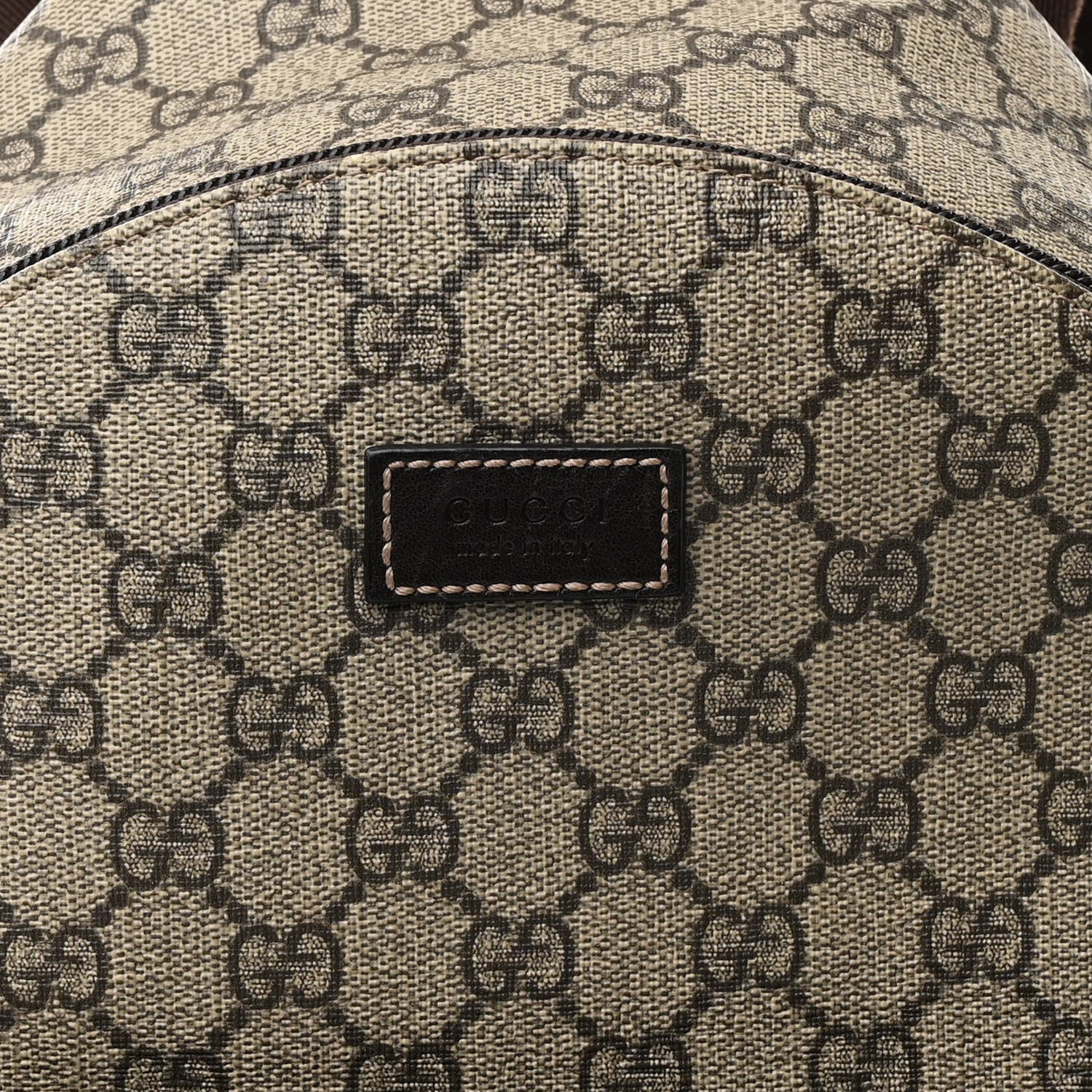Gucci GG Supreme Monogram Margaux Calfskin Childrens Day Backpack Beige Ebony Cocoa Dark Chocolate 8 of 11