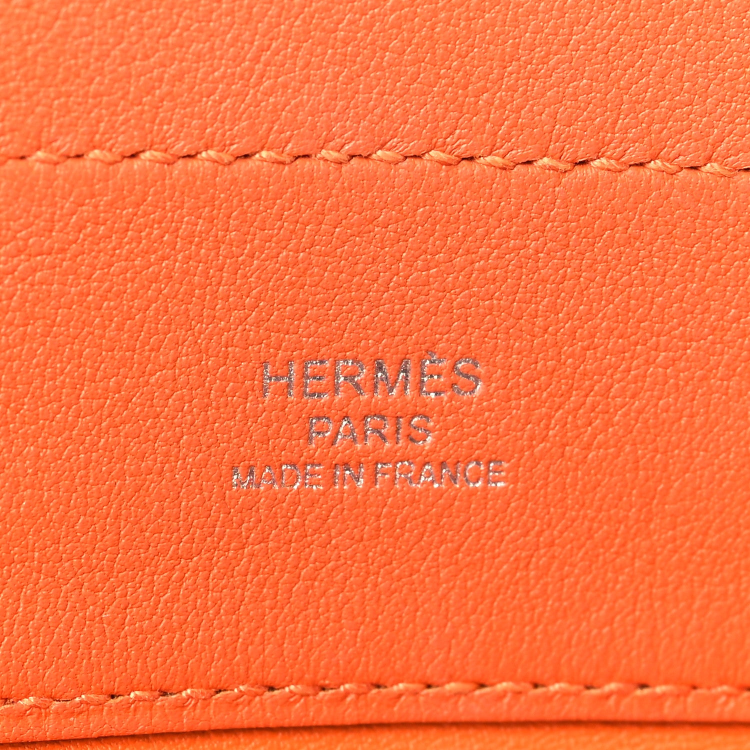 Hermes Milo Lambskin Swift Mini Aline Orange 6 of 9