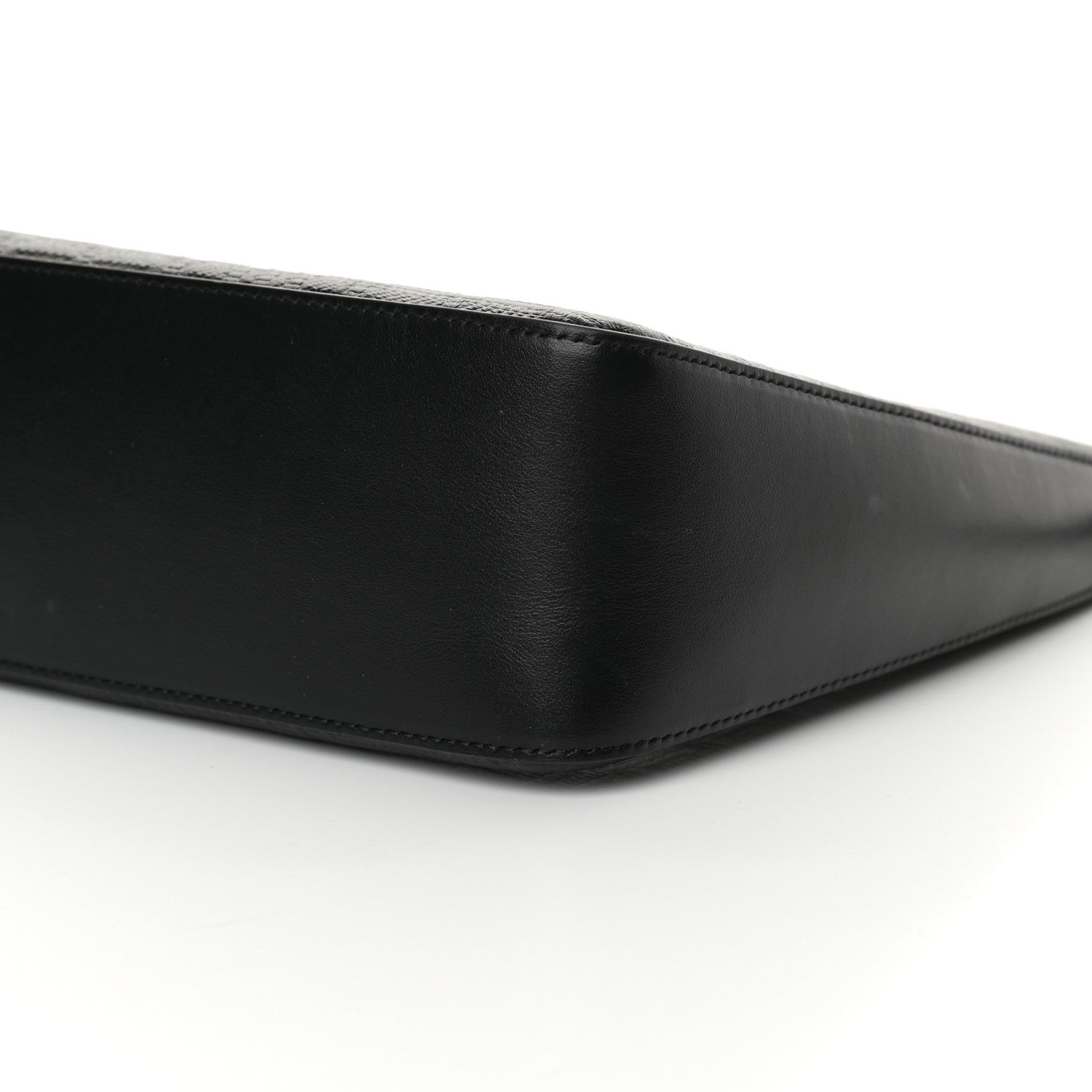 Givenchy Coated Canvas Logo 4G Embossed Small Moon Cut Out Shoulder Bag Black 10 of 12