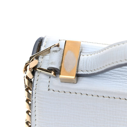 Givenchy Textured Calfskin Mini Pandora Box Chain Crossbody Bag Pale Blue 12 of 12