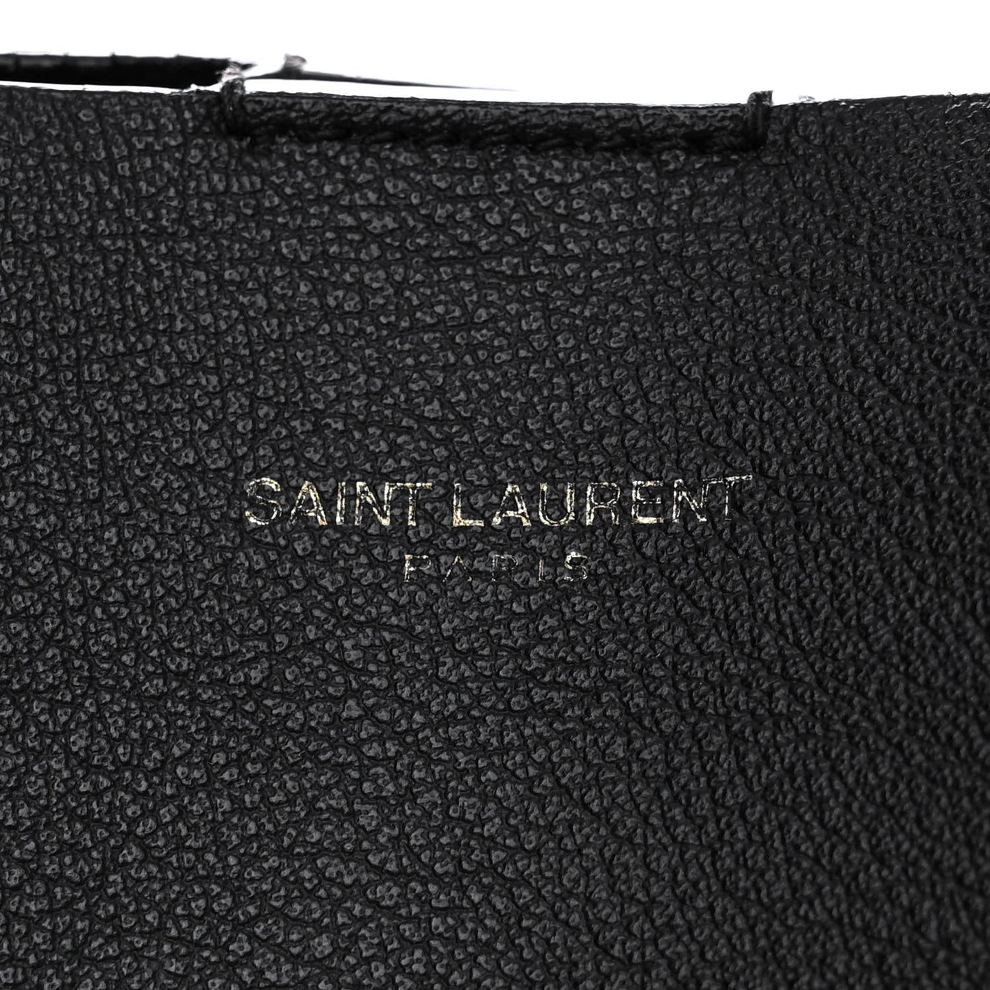 Calfskin Medium Shopping Tote Black