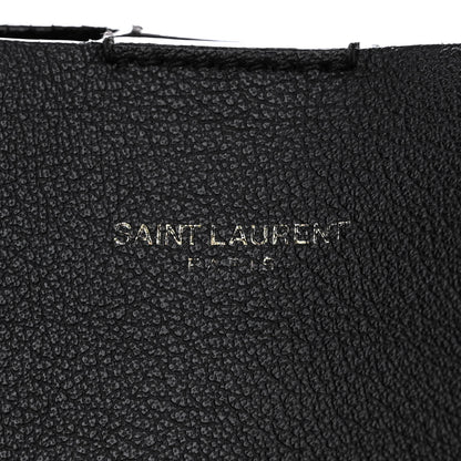 Saint Laurent Calfskin Medium Shopping Tote Black 12 of 15