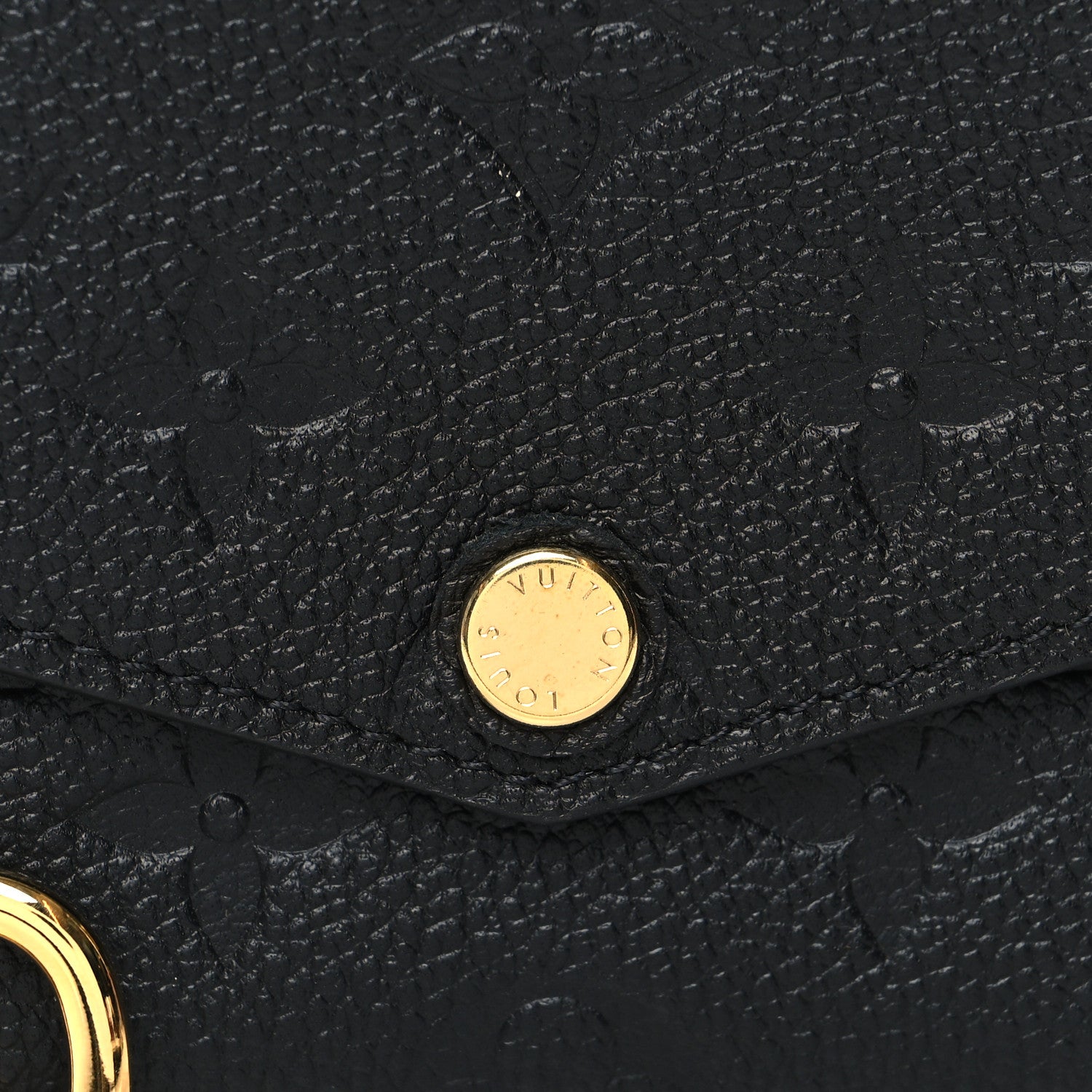 Louis Vuitton Empreinte Key Pouch Black 7 of 7