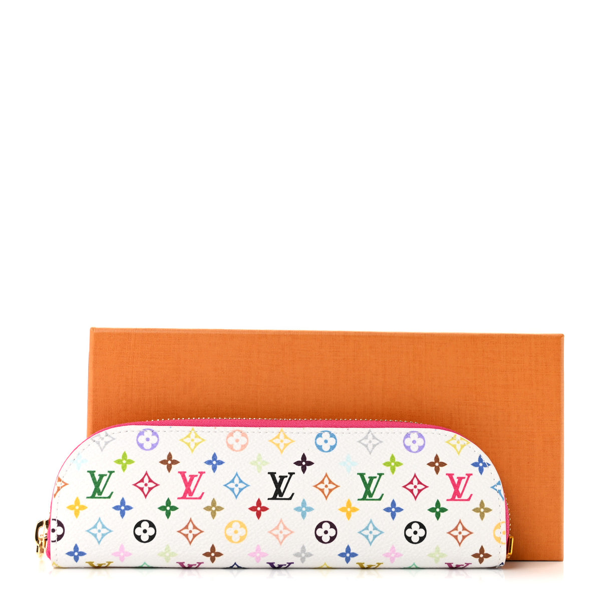 Louis Vuitton LV X TM Monogram Multicolor Charlotte Pencil Pouch Fuchsia 8 of 8