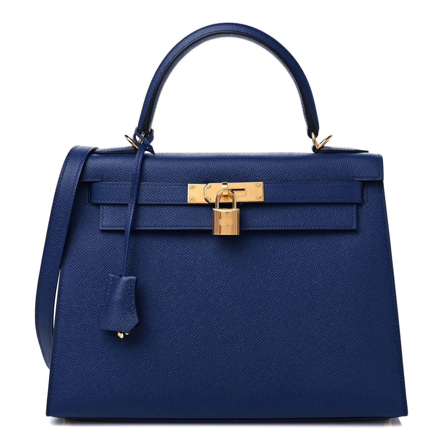 Epsom Kelly Sellier 28 Bleu Saphir