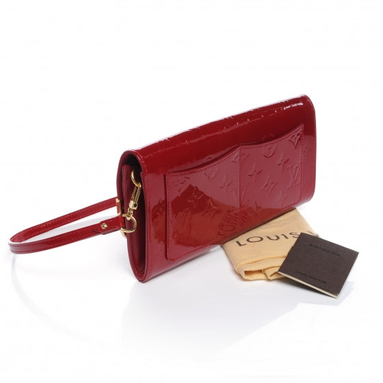 Louis Vuitton Vernis Rossmore MM Pomme D'Amour 4 of 7