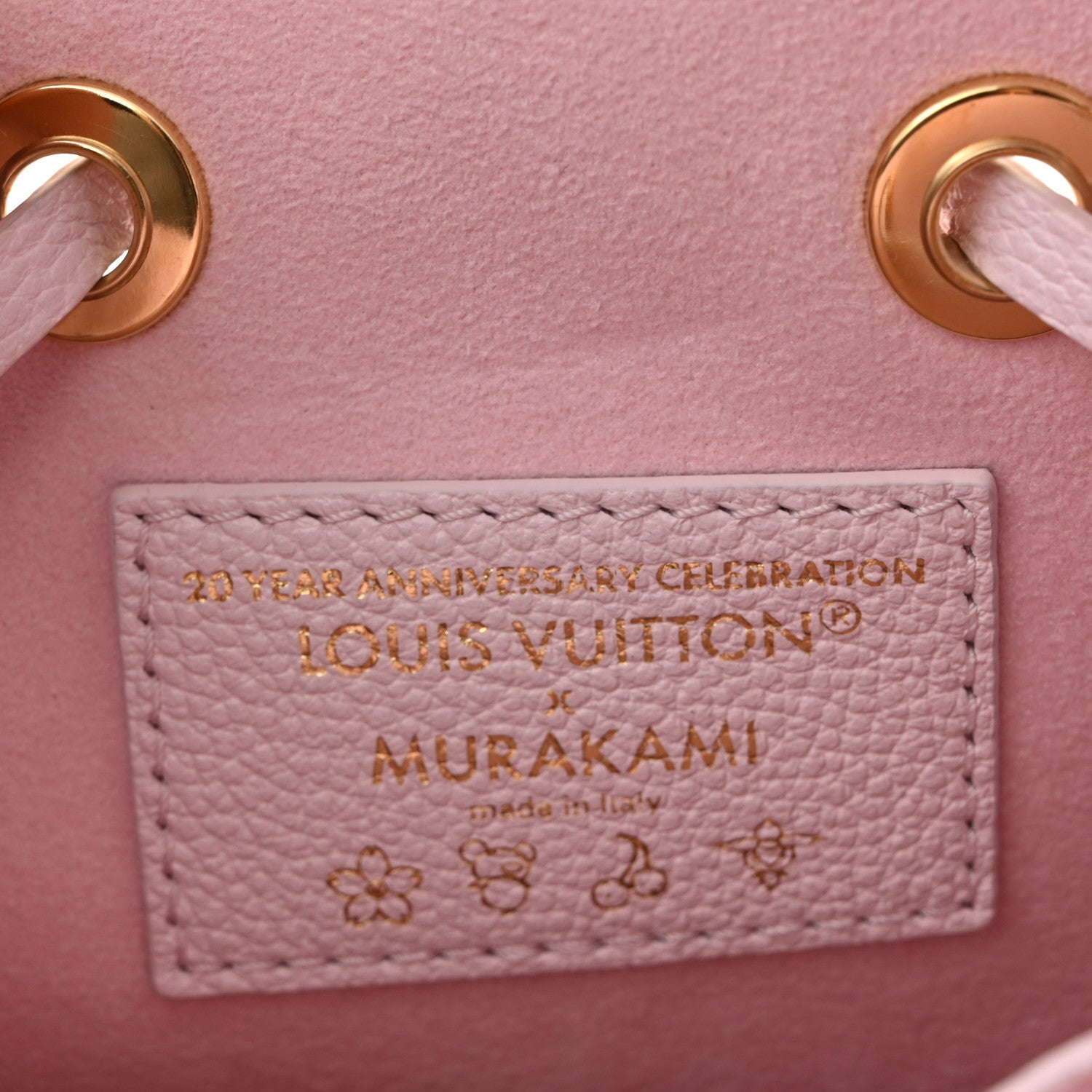 Louis Vuitton LV X TM Empreinte Cherry Blossom Neonoe BB Pink 6 of 11