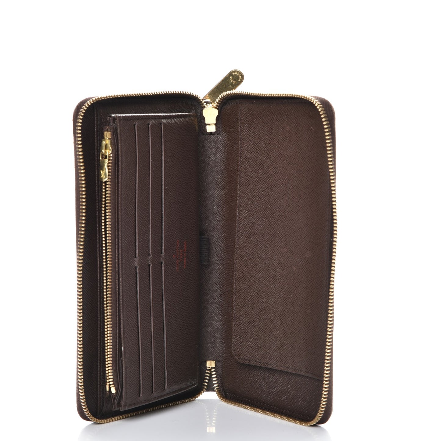 Damier Ebene Zippy Organizer Wallet