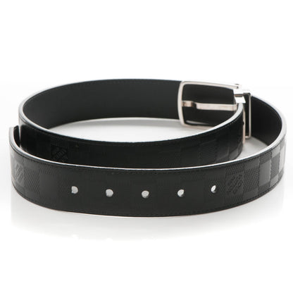 Louis Vuitton Damier Infini Calfskin 35mm Boston Belt 85 34 Black 6 of 7