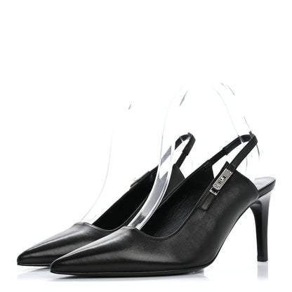 Hermes Nappa Lover 80 Pumps 39 Black 4 of 9