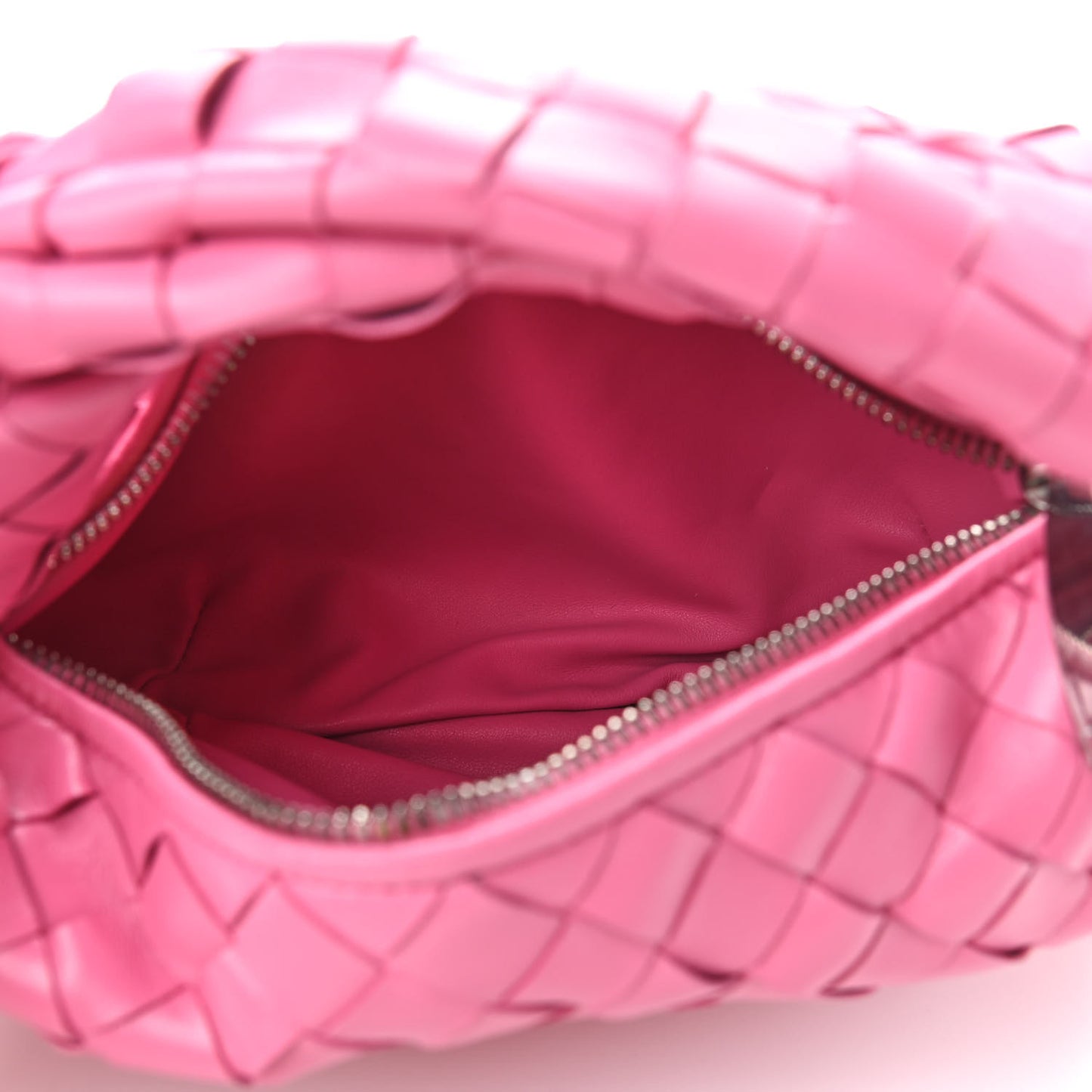 Nappa Intrecciato Mini Jodie Pink