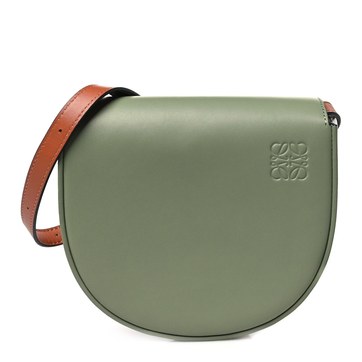 Loewe Soft Calfskin Heel Duo Rosemary Tan 1 of 9