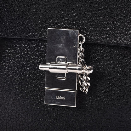 Chloe Grained Lambskin Mini Drew Shoulder Bag Black 6 of 8