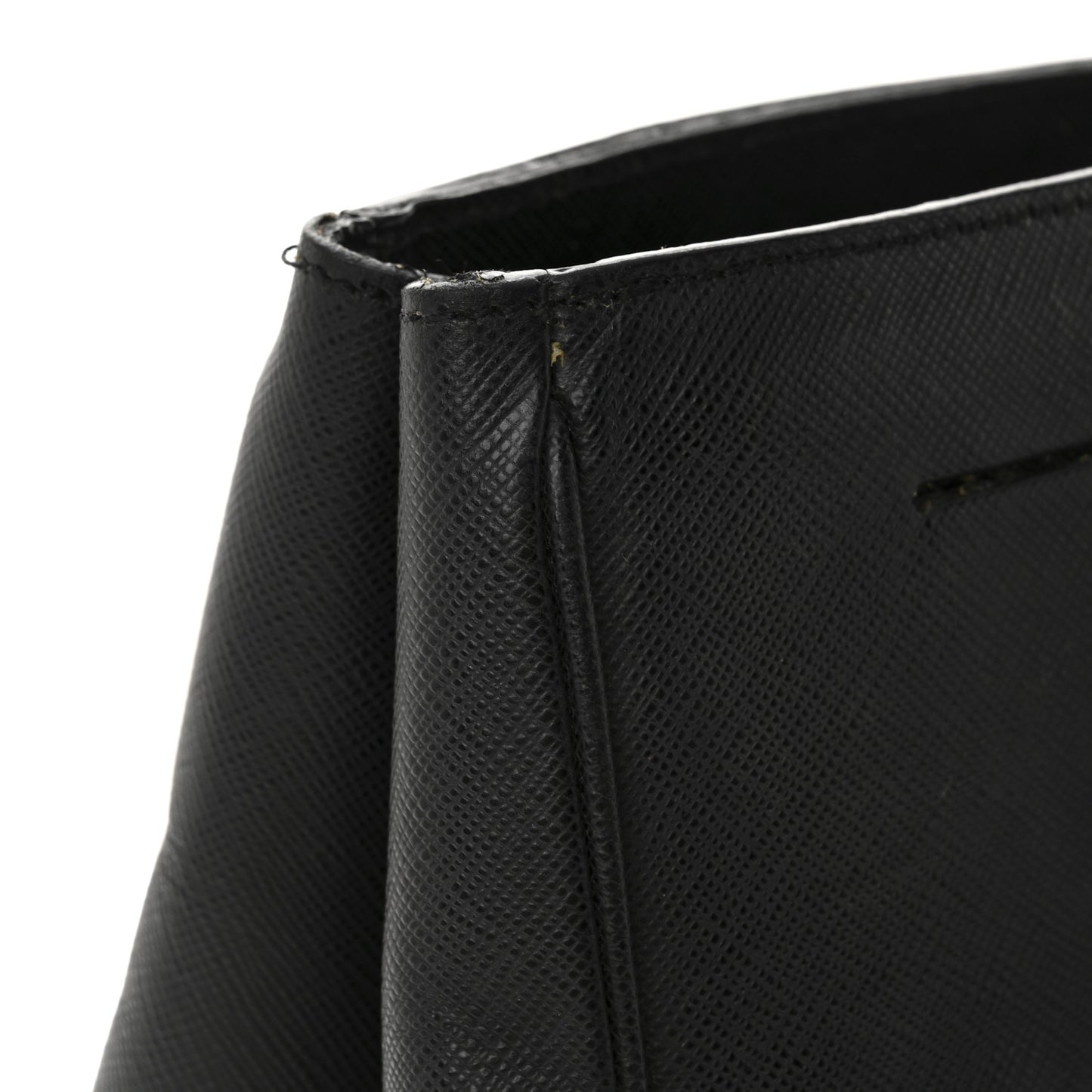 Saffiano Lux Large Tote Black