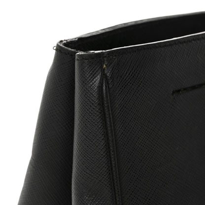 Prada Saffiano Lux Large Tote Black 12 of 17