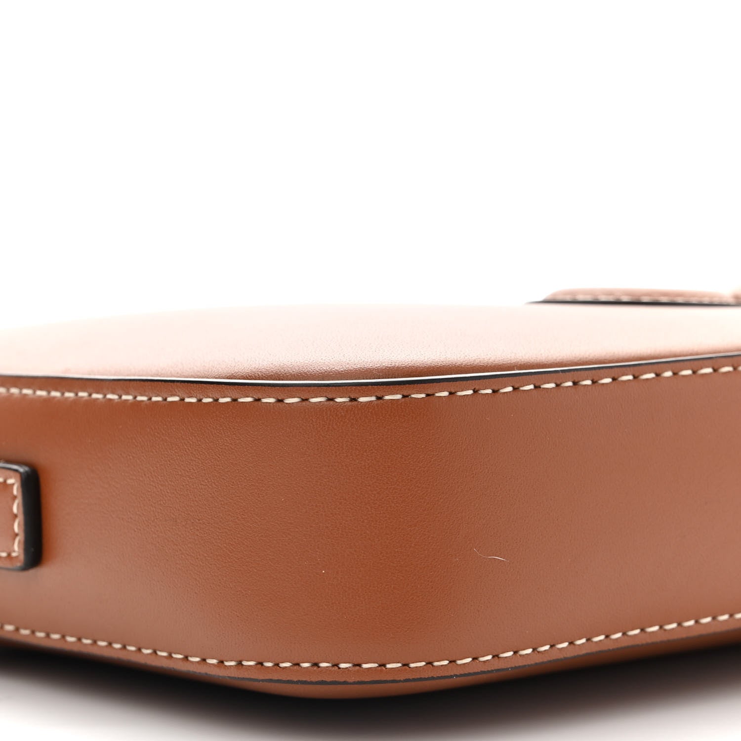 Celine Smooth Calfskin Cuir Triomphe Mini Camera Shoulder Bag Tan 9 of 10