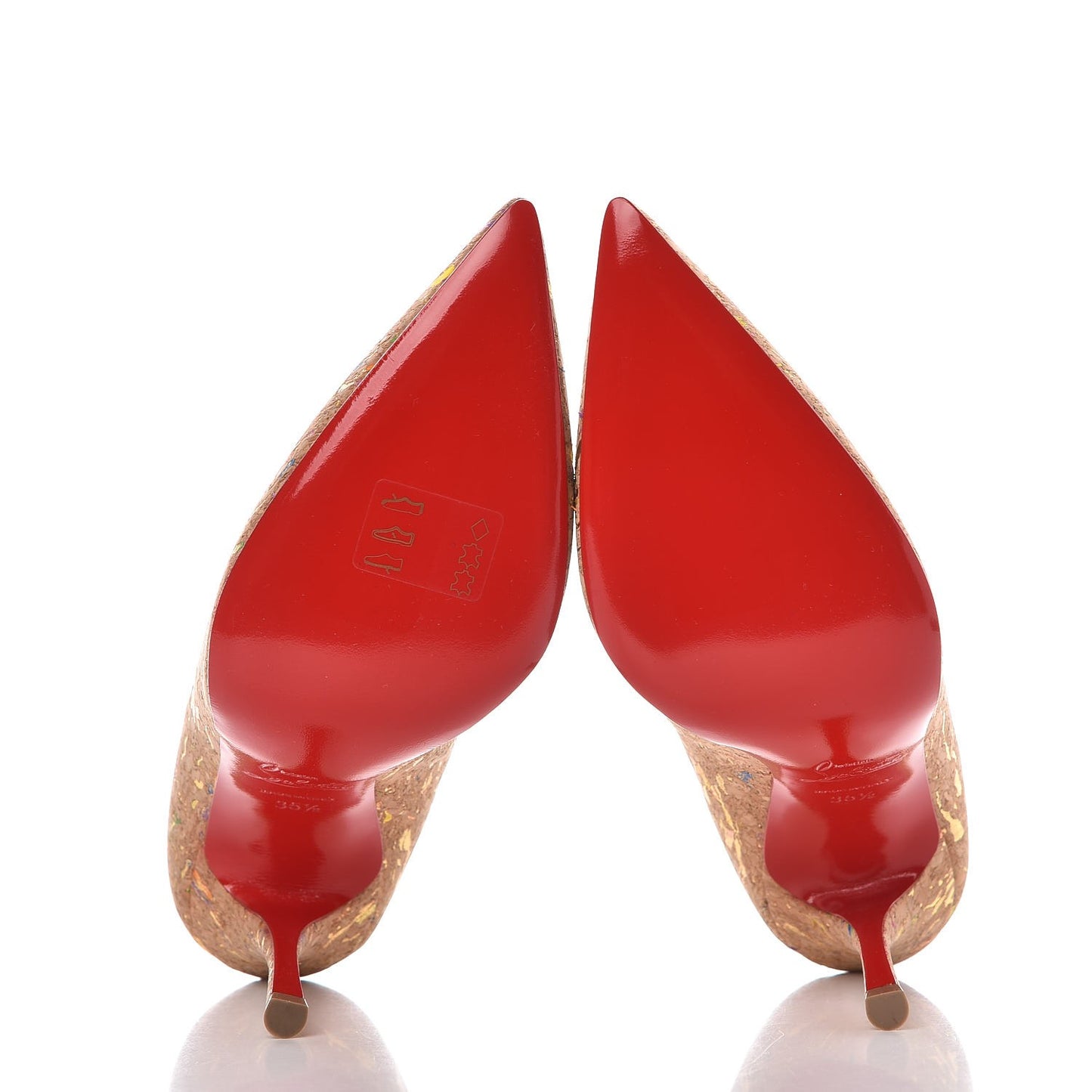 Liege Lame Decoltish 100 Pumps 35.5 Multicolor