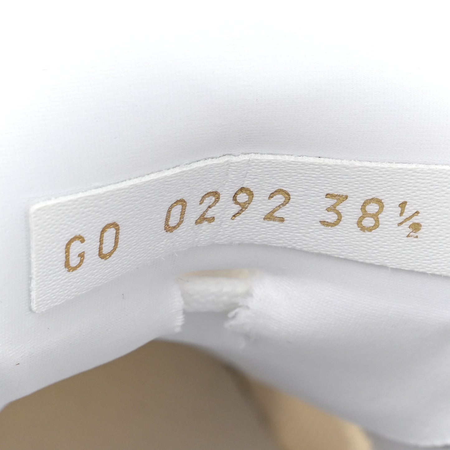 Monogram Calfskin Run 55 Sneakers 38.5 White