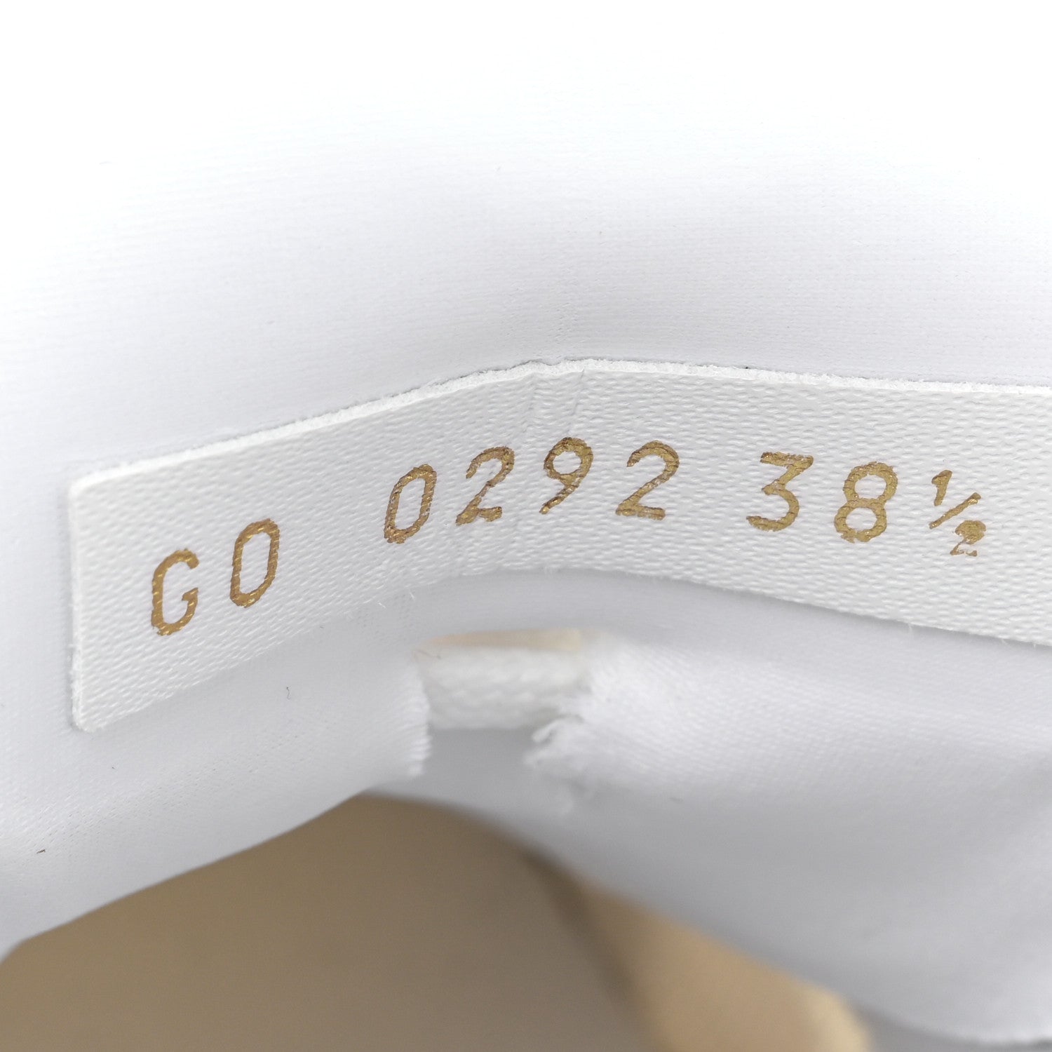 Louis Vuitton Monogram Calfskin Run 55 Sneakers 38.5 White 10 of 11