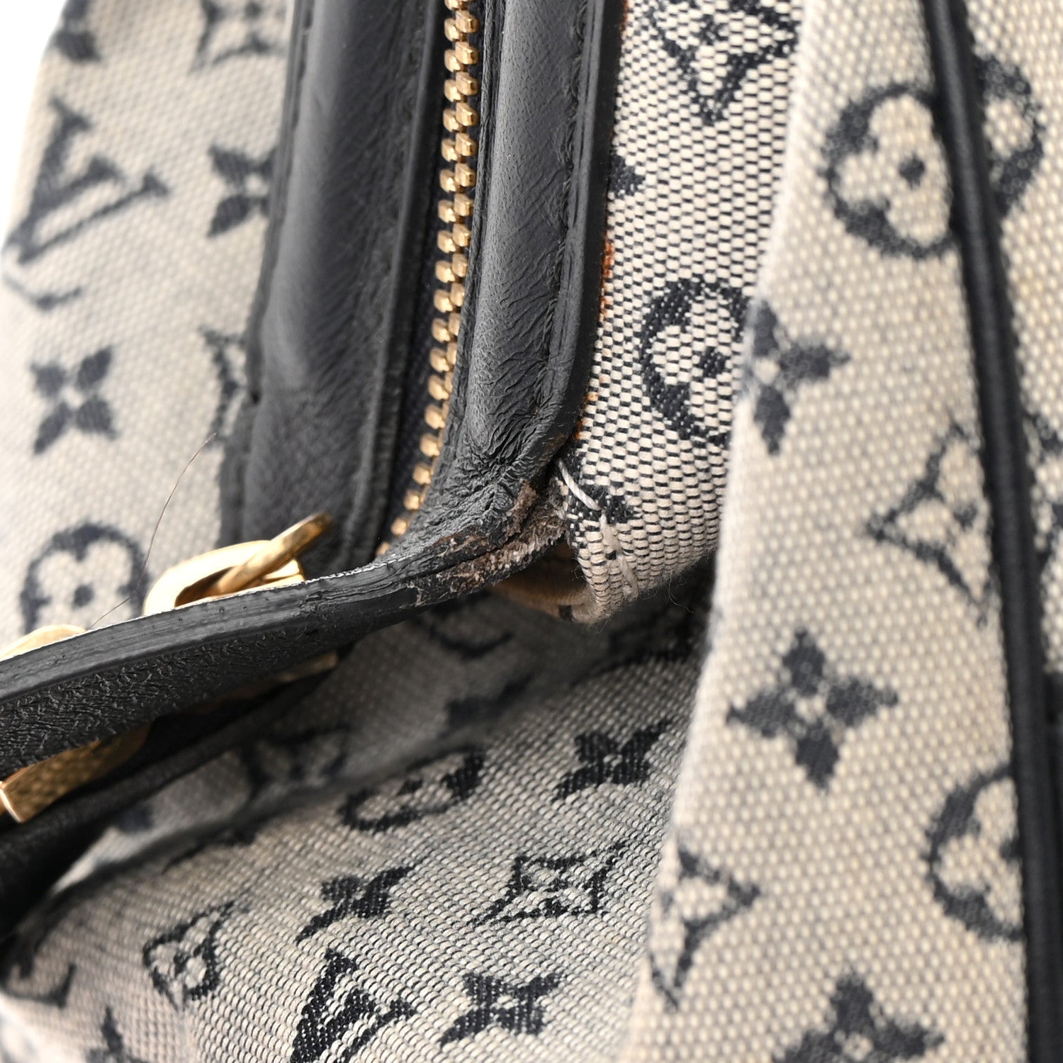 Louis Vuitton Mini Monogram Josephine GM Blue 12 of 15